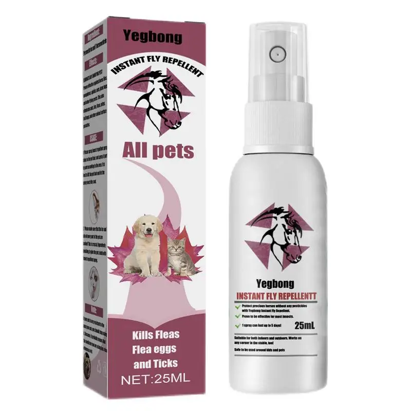 

Pet Skin Spray Fleas Tick And Mosquitoes Spray For Dogs Cats And Home Fleas Control Prevention Removal Protect Natural Pet Care