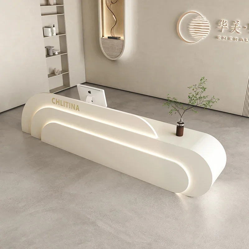 Стойка ресепшн для ресторана стойка хранения в салоне красоты современный