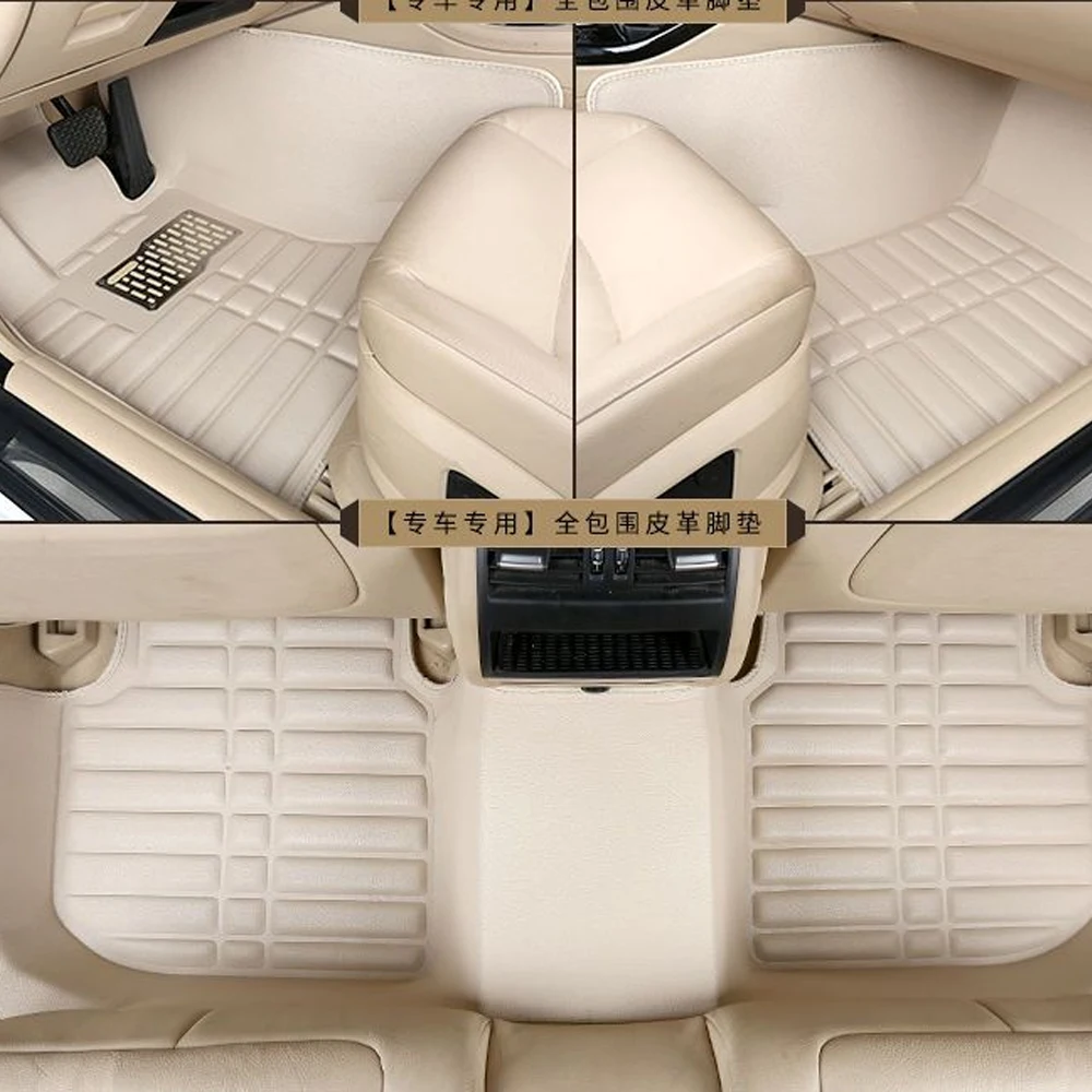 Фото Кожаные коврики для пола Honda Civic 11-го поколения FE Mitsuoka M55 2022~2025: Водонепроницаемые, на заказ, для салона, аксессуары №2