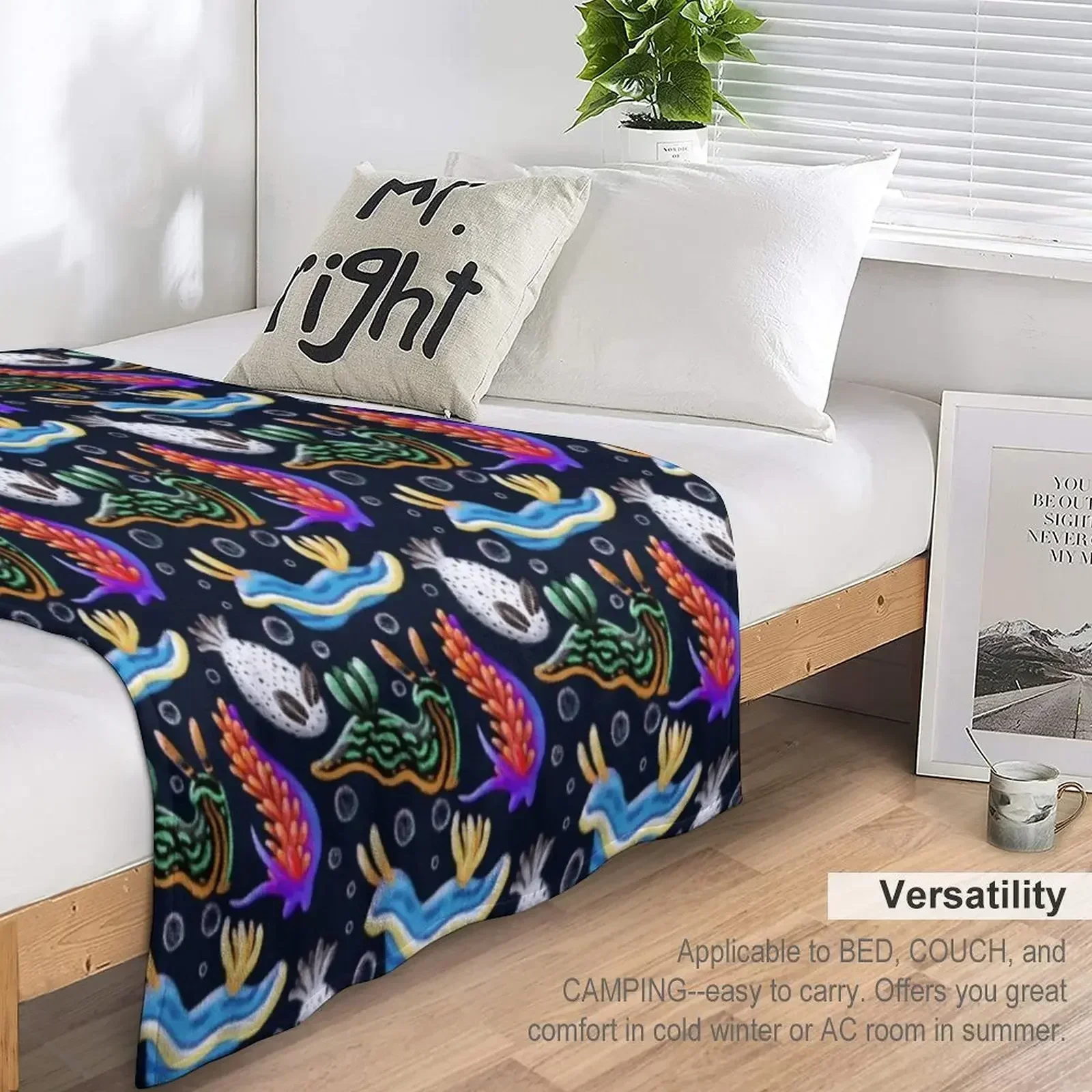 Одеяло Nudibranchs для малышей тонкие одеяла дивана