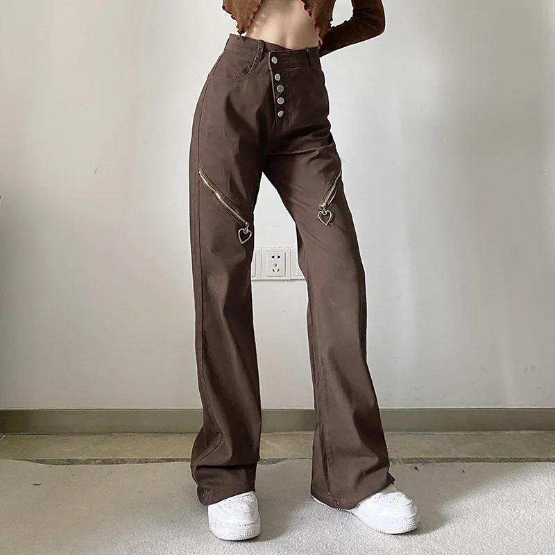 Jeans Spring 2022 womens fashion high waist Women's Wide leg jeans baggy woman Pants Jeans