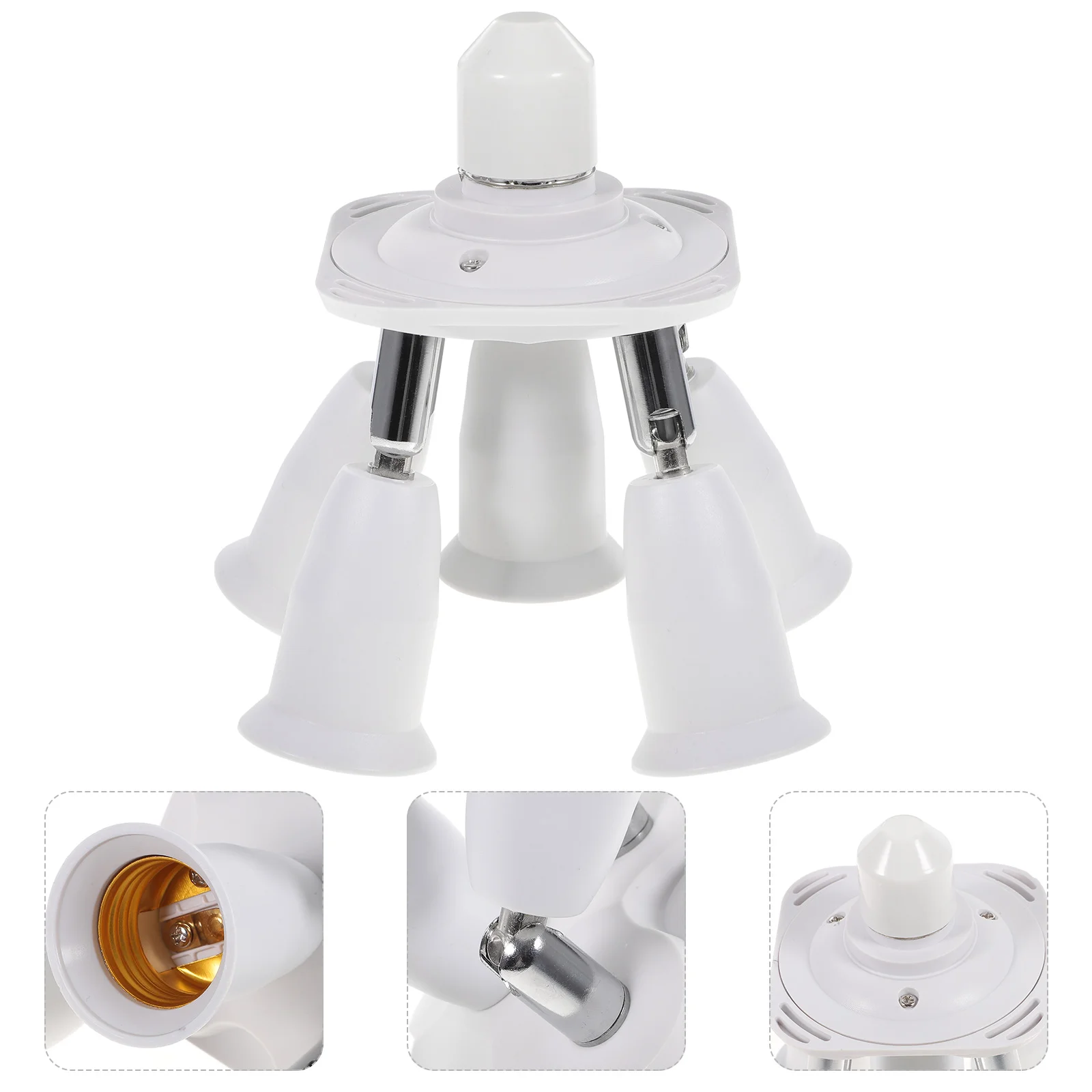 

Socket Light Converterled Bulbs Splitter Lamp Extender Holder Adapter Bulb