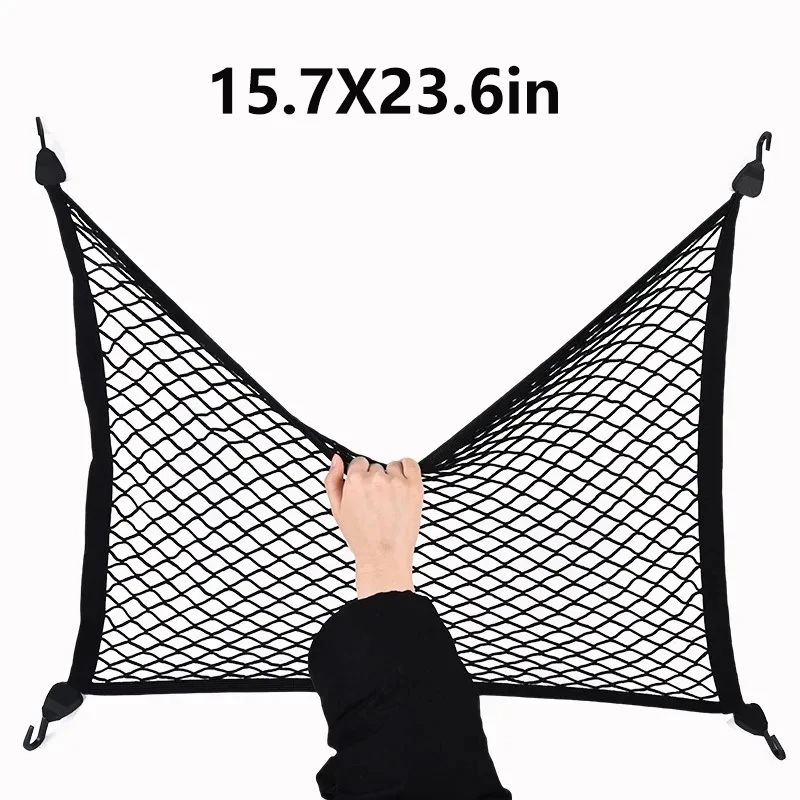 

Высокоэластичная сетка-органайзер для грузовиков, простая сетка для кузова, подходит для ежедневных легких грузов на грузовиках