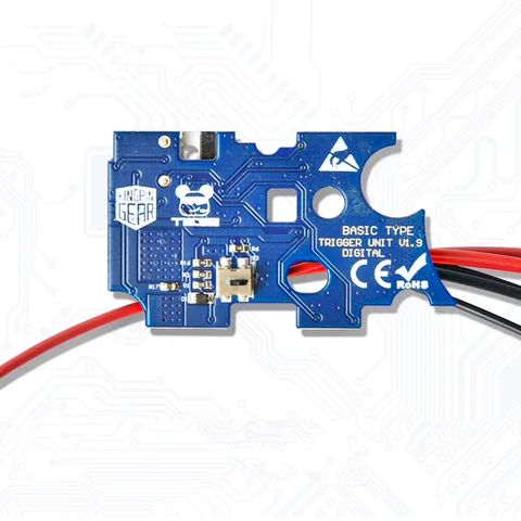 T238 1,9 Mosfet Moudel цифровой триггерный блок программируемый активное торможение Двоичная защита от перегрева для AIRSOFT Gel Ball коробка передач V2