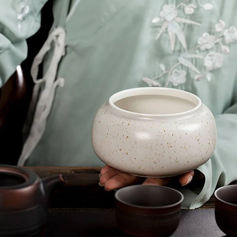 Керамические чайные банки с узором плоские герметичные конфеты орехи кофейные