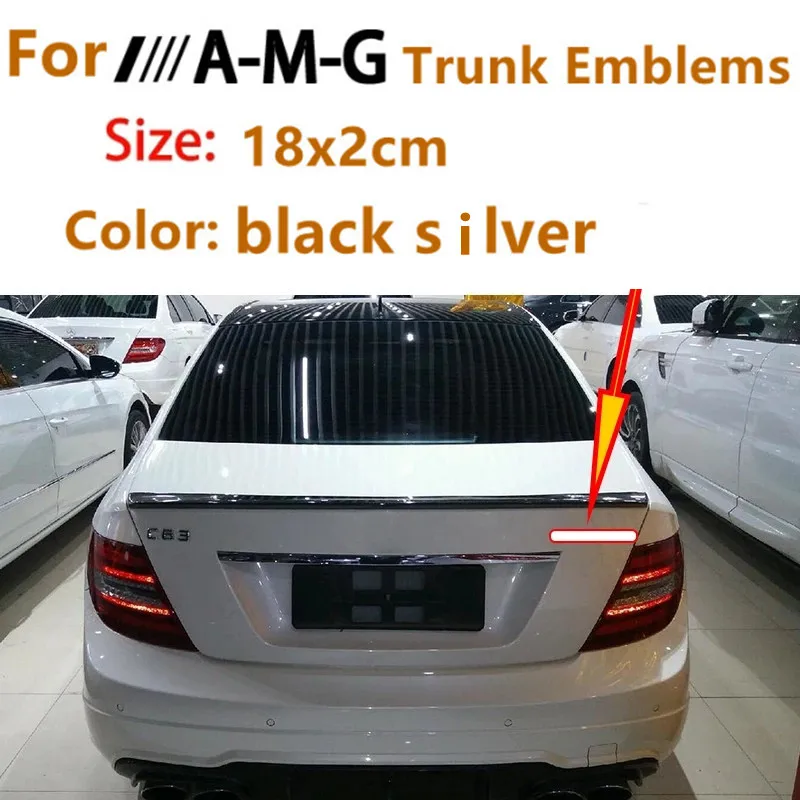 

1 шт. стикер для стайлинга автомобиля, серебристый/черный 3d-эмблемы для W204 W212 W205 W207 E63 C63 W177 W210 W211