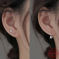 s925 silver earring tulip ear hook party design fine jewelry vintage pierc earrings 2022 popular trend new luxury women ear stud