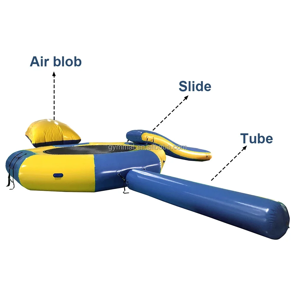 Надувная плавающая водная структура для детей и взрослых прыжков игр 1 шт.
