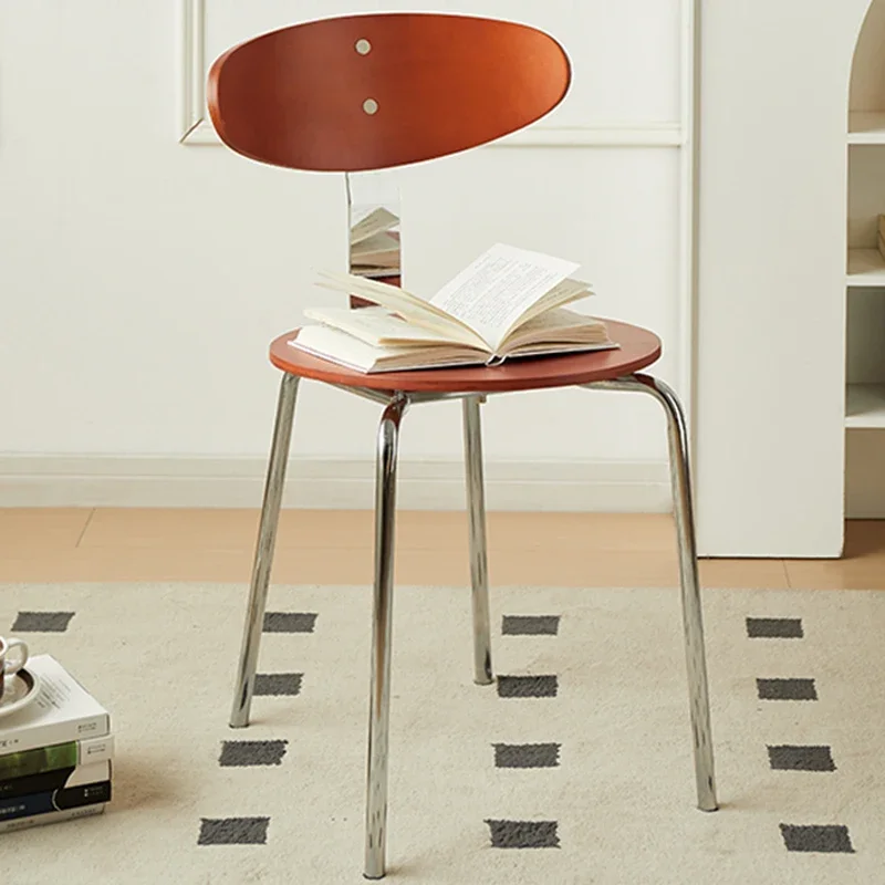 Обеденные стулья в нордическом простом дизайне кухонные современные обеденные