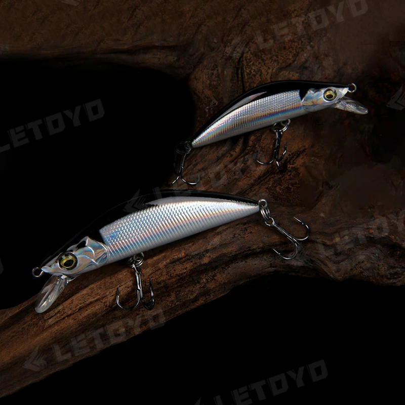 LETOYO Fishing Bass Sinking Lure 5g 8g Minnow Wobblers Artificiali Hard Fshing Lures for River Trout Area Bass Pike Perch