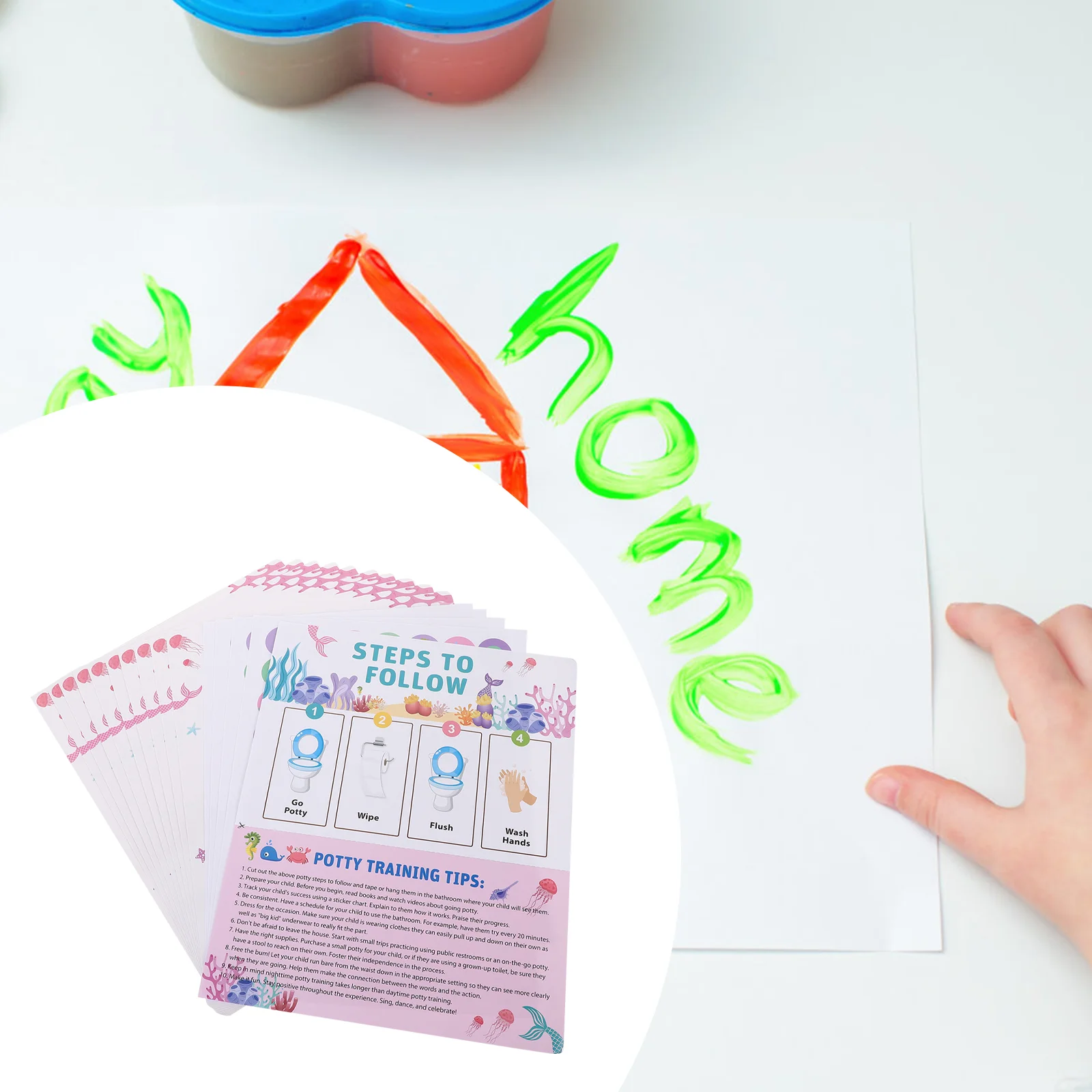 Stickers for Children Kids Potty Training Dinosaur Decals Supplies Chart Toddlers Boys with