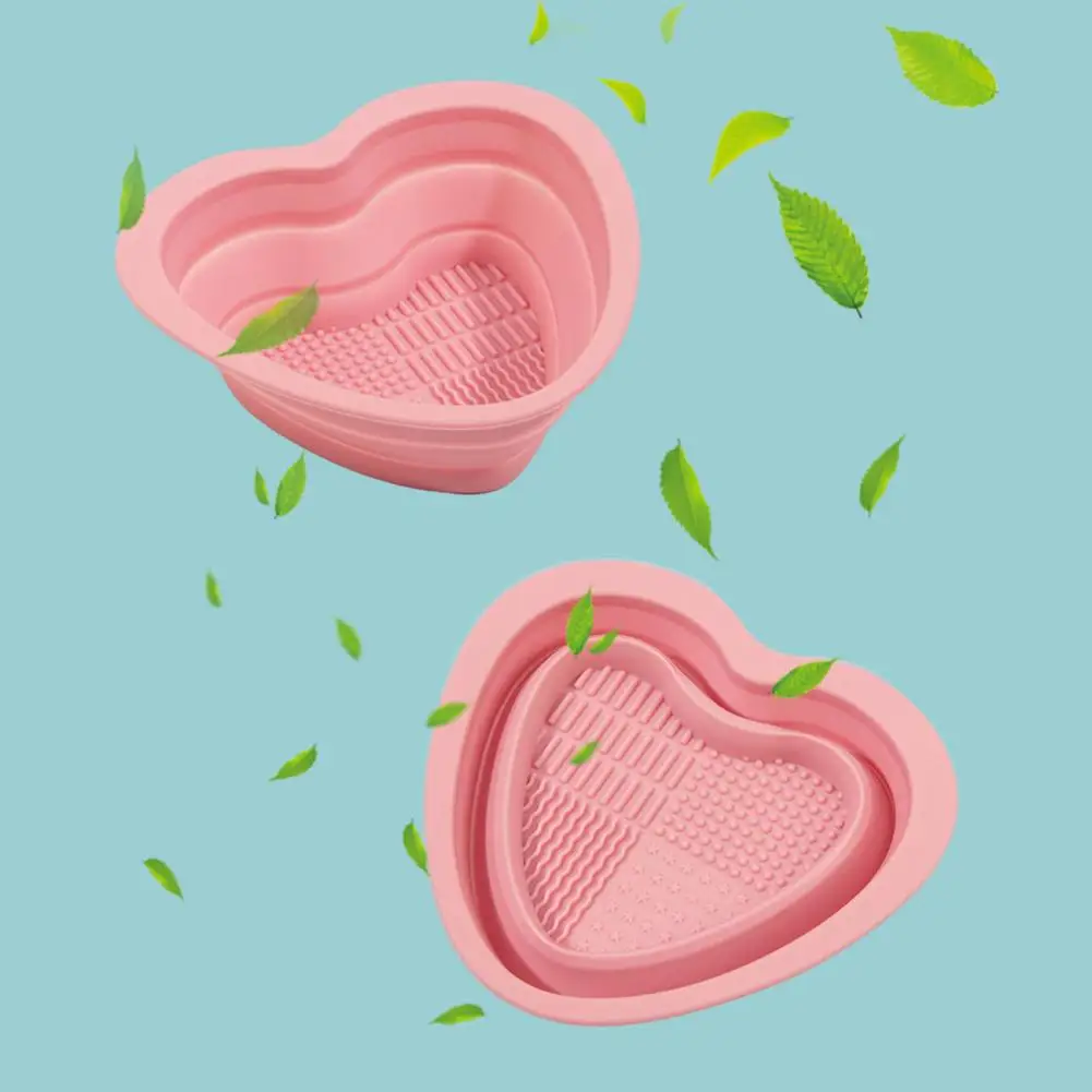 

Стильный коврик для кистей для макияжа многоразовый коврик для мытья красоты однотонный коврик для чистки кистей для макияжа подарок на де...