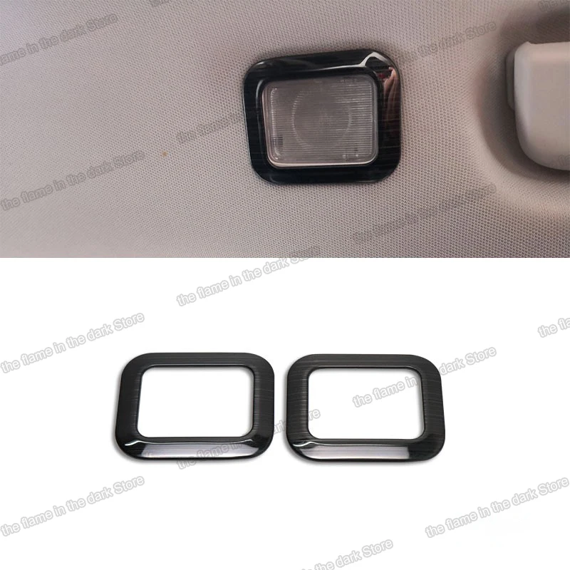 

Рамка для освещения на крышу автомобиля Lsrtw2017, аксессуары для интерьера, хромированная пара для Ford Focus MK4 2019 2020 2021