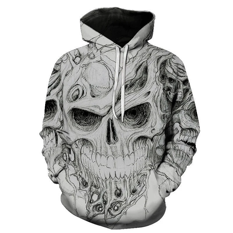 

New 3d Hoodies Halloween Jack Angel Pullover Unisex Couple Sportwear Holiday Funny Tops