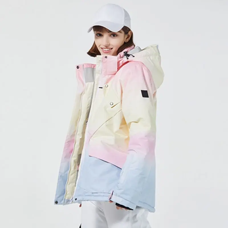 

High quality men's and women's outdoor skiing suits windproof, waterproof, thickened and warm mountain skiing suits