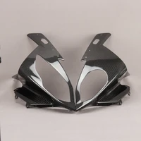 motorcycle bmw s1000rr 2015 2018 front headlamp cap real carbon fiber is suitable for bmw s1000rr 2015 2018 deflector