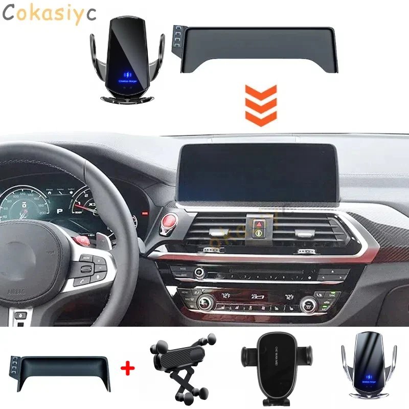 Для BMW X3 G01 X4 G02 2018 2019 2020 2021 Автомобильный держатель телефона Экран Фиксированный