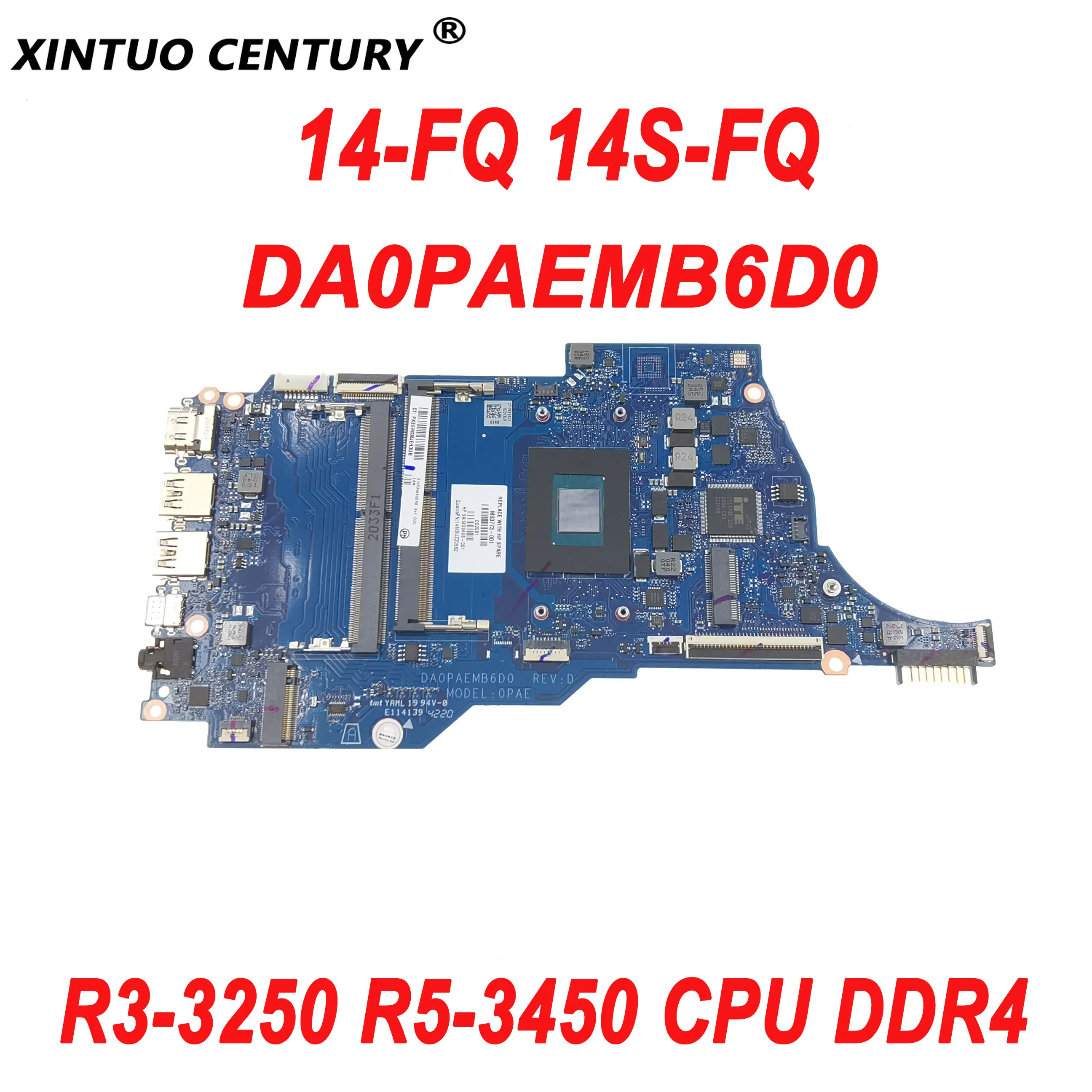   DA0PAEMB6D0  HP 14-FQ 14S-FQ,    ,     R5-3450,   DDR4