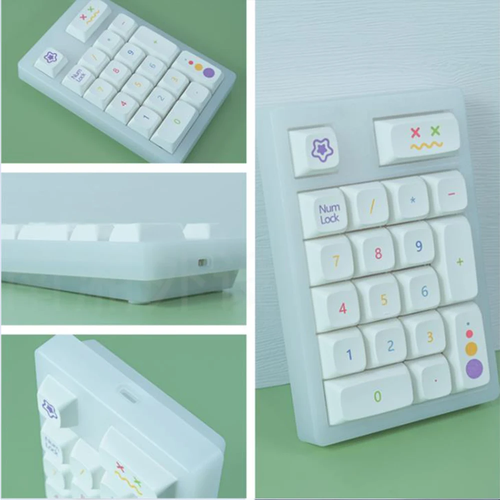 Набор клавиатур Fancy019 клавиатура с подсветкой RGB 3 режима 19 клавиш популярная Bluetooth