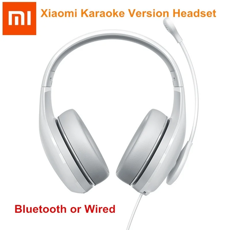 

Xiaomi Karaoke Version Bluetooth Wireless Earphone Wired Headphones Microphone High Sensitivity Voice Headsets For K Song
