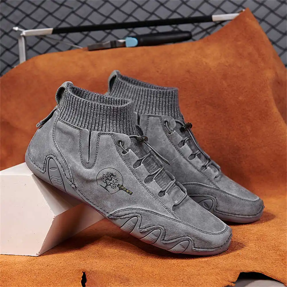 

without lacing Stocking boy basketball shoes skater sneakers tenus for men sports cool Foot-wear advanced loufers YDX1