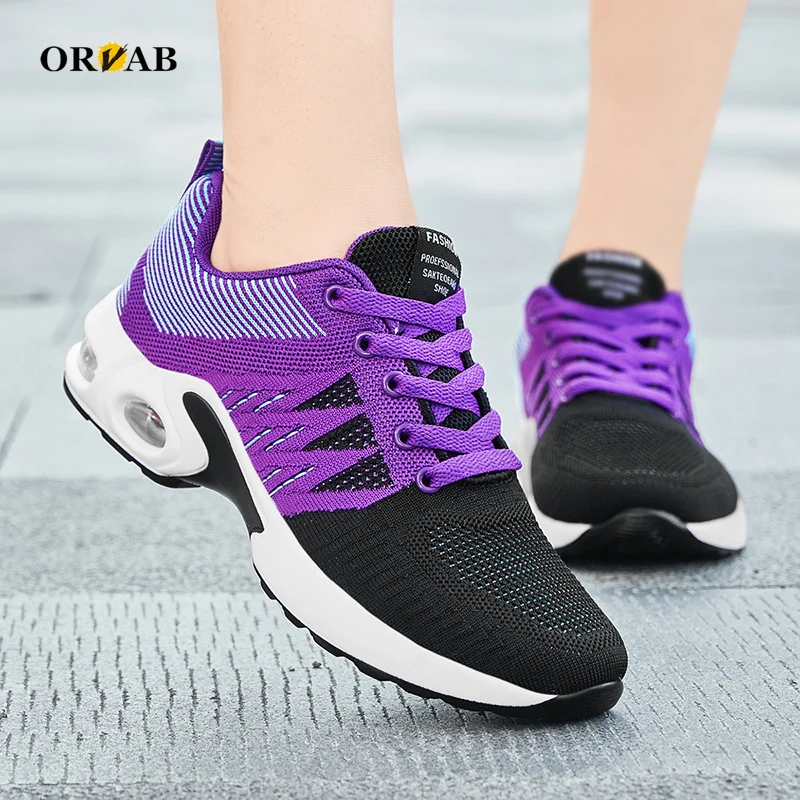 

2022 Spring Women Breathable Shoes Woman Flat Slip on Platform Tenis for Women Mesh Sock Sneakers Shoes Zapatillas Aire Mujer