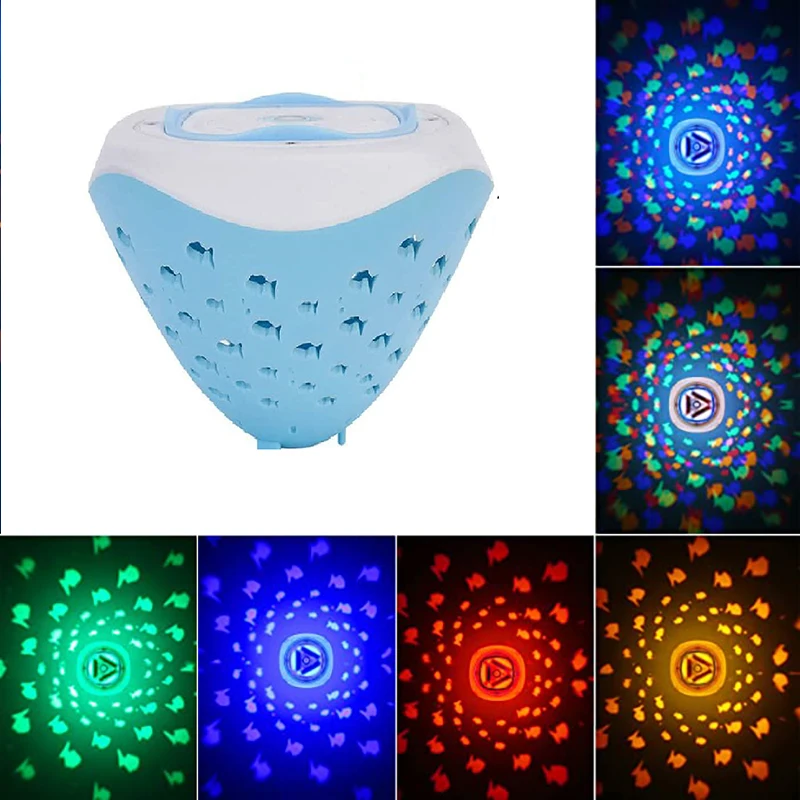 

Underwater Lights for BathTub IP67 Waterproof Fountain Pond Pool Hot Tub Waterfall Aquarium Kids Toy Decor Colorful Fish Lamp