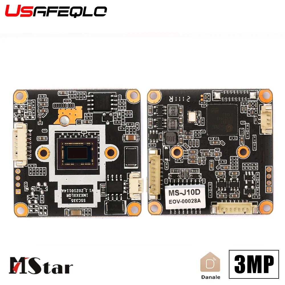 

Color Night Camera Module Mstar Chip SSC337 IMX307 Sensor H.265+ 3MP 25FPS For CCTV Indoor Outdoor Camera P2P Danale APP 1.7mm