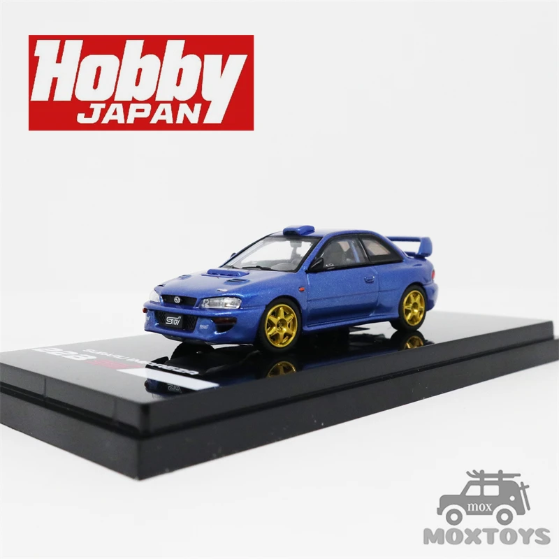 

Hobby Япония 1:64 SUBARU IMPREZA 22B STi версия (GC8) раллийный базовый автомобиль/LHD звуковой синий литая модель автомобиля