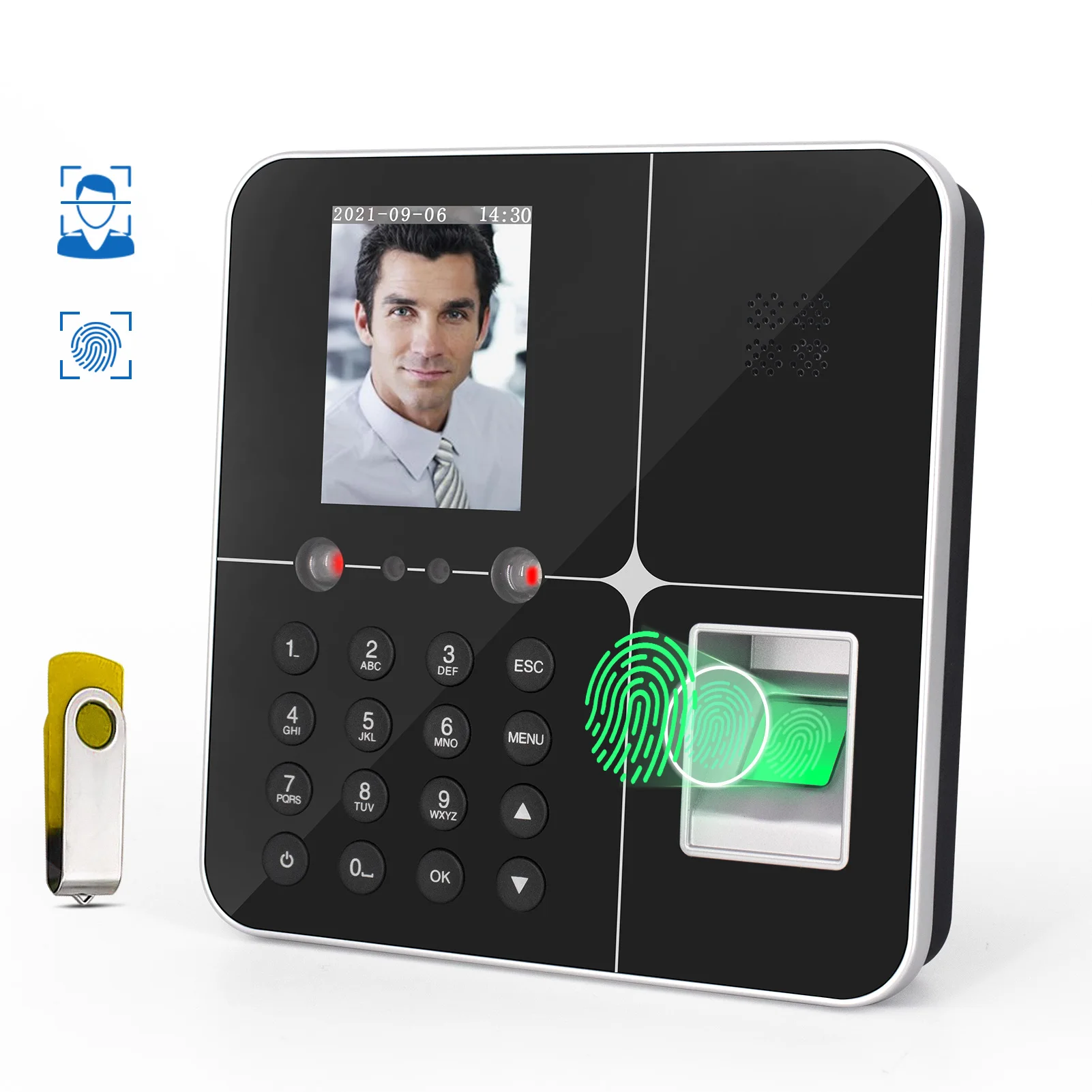 

Бесплатная доставка, Интеллектуальный персональный компьютер, Распознавание отпечатков пальцев, пароля, разные Биометрические блоки врем...