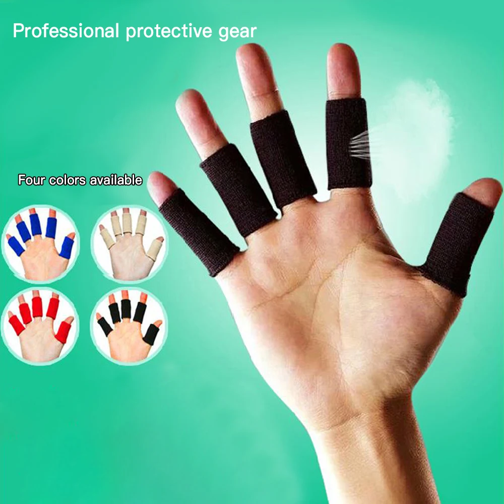 

5Pcs/set Finger Brace Tapes kinesiology Sleeve Support Compression Bandage Protector Relieving Pain Compression Aid Sport Tapes