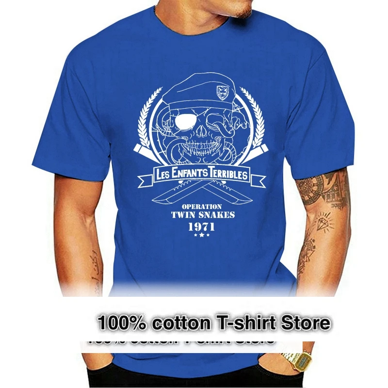 

2021 Fashion Men T Shirt Ps Shirt Les Enfants Terribles Metall Gear Sollid Tshirt