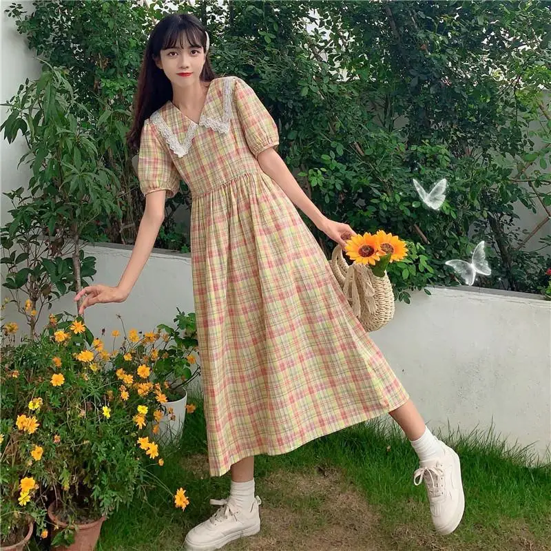 Женские повседневные Элегантные клетчатые свободные модные популярные