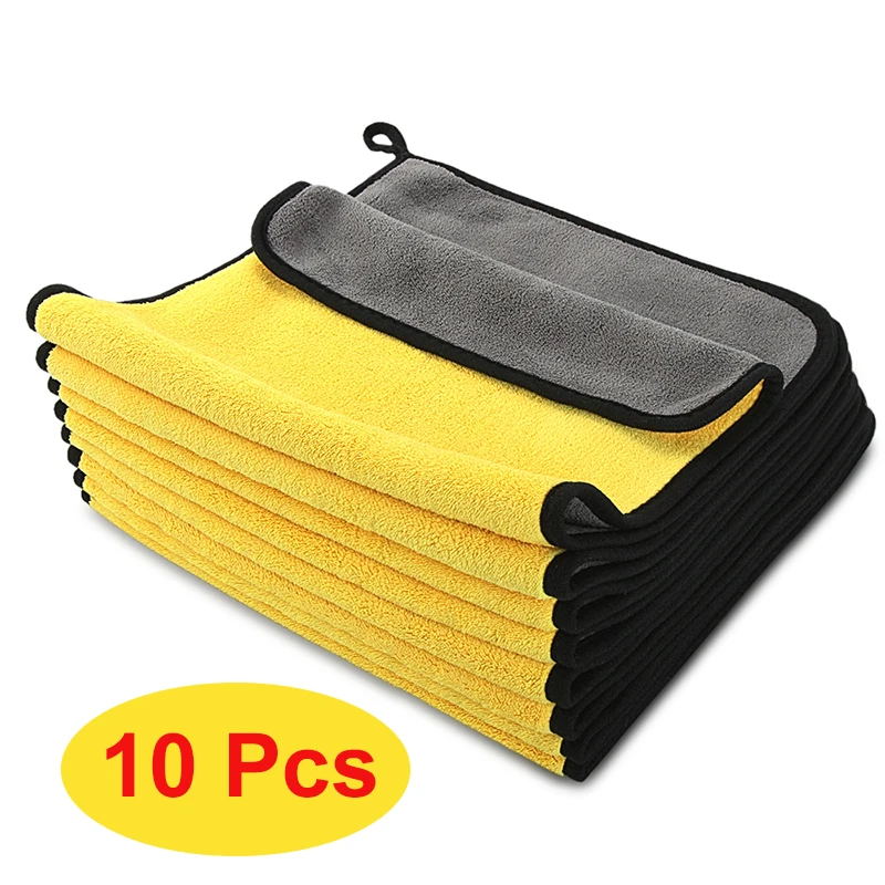 microfiber towel car detailing tools kitchen towels rag for car wash accessories home appliance automotive cleaning supplies dry free global shipping
