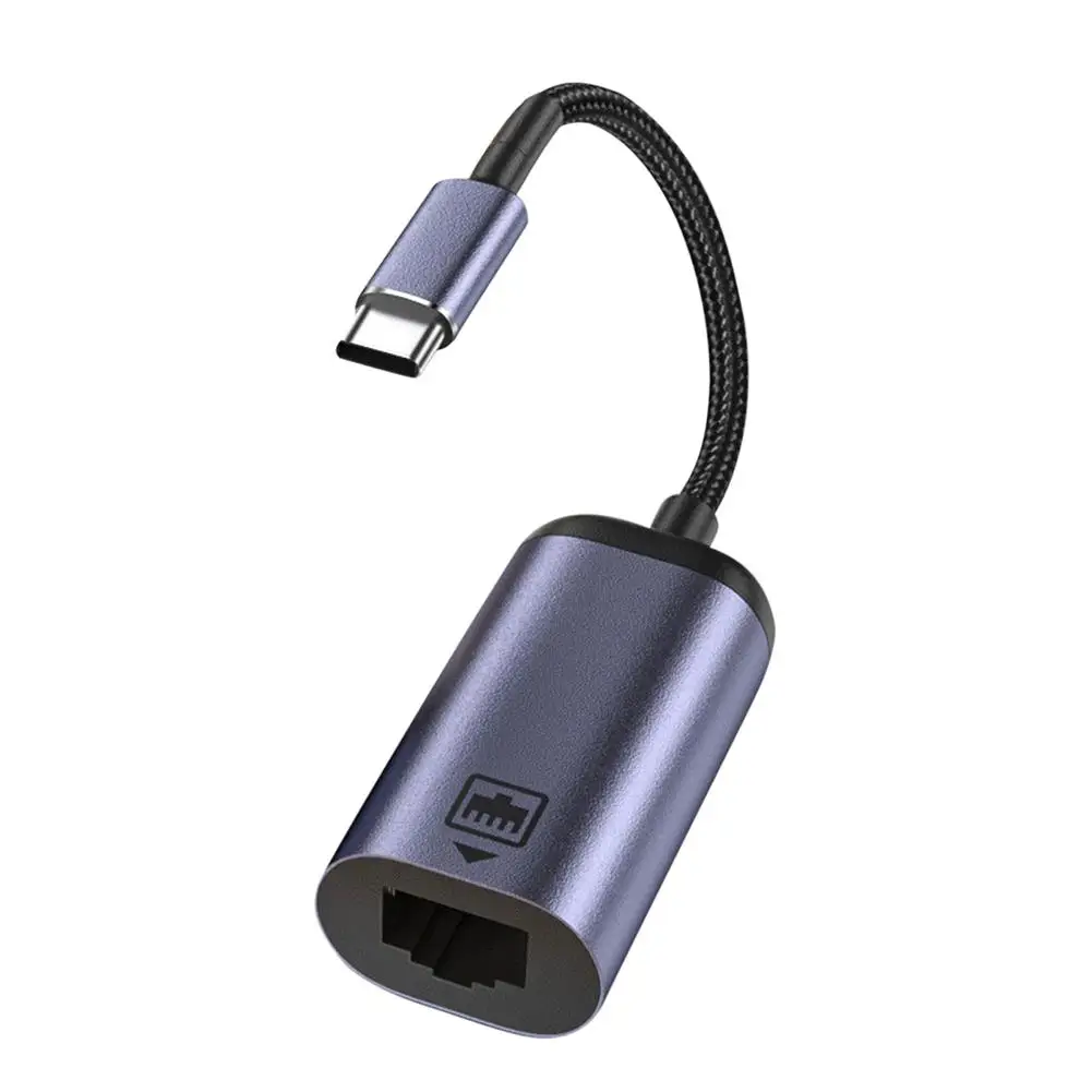 

Кабель-адаптер Type-c на Rj45, 100 Мбит/с