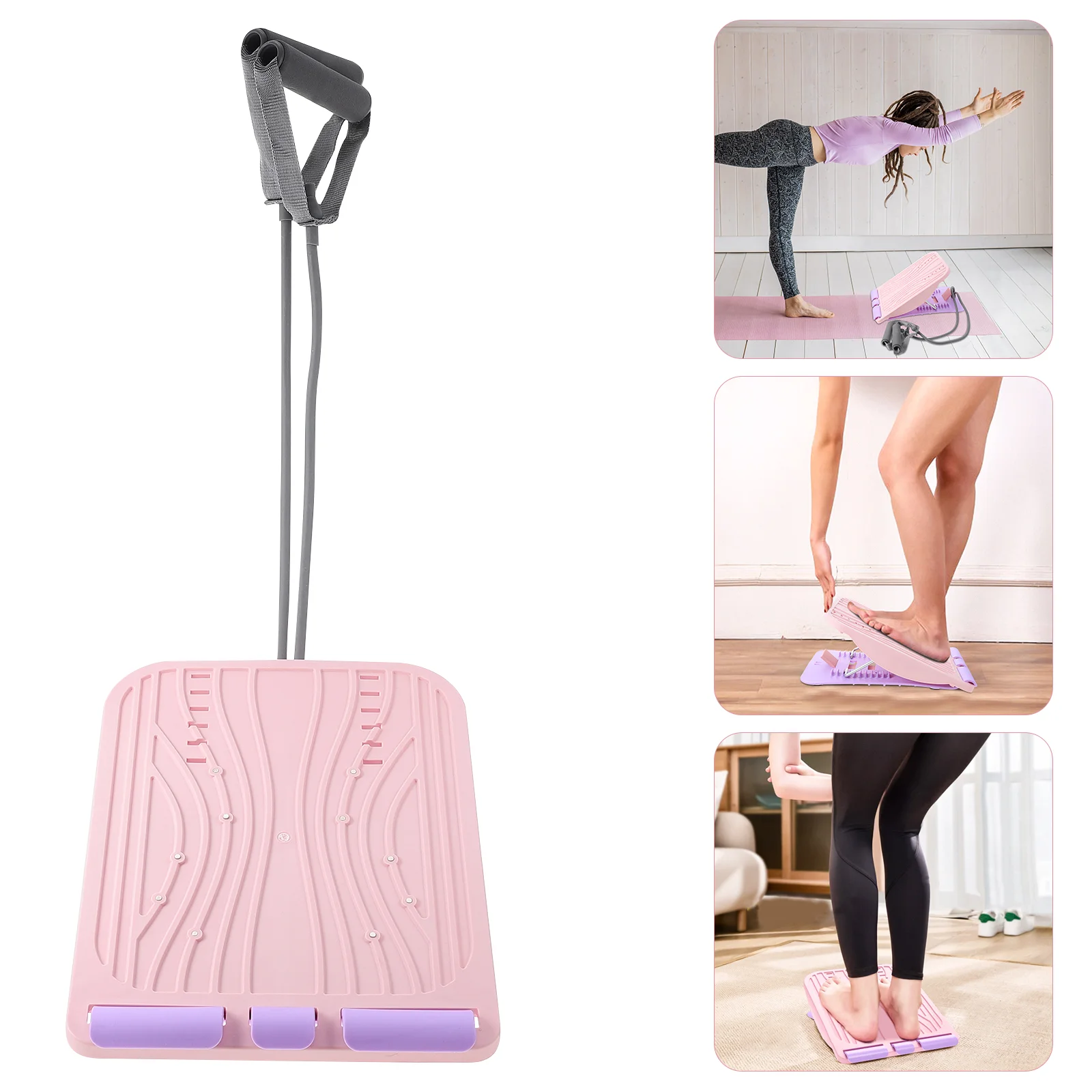 

1 Set Stretcher Slant Board Inclined Board Stretching Tool Calf Stretcher for Home Yoga Fitness