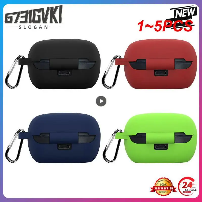 

1~5PCS Silicone Protective Case for Tune 115TWS Earphone Wireless bluetooth-compatible Headphones Charging Box Earbuds Skin