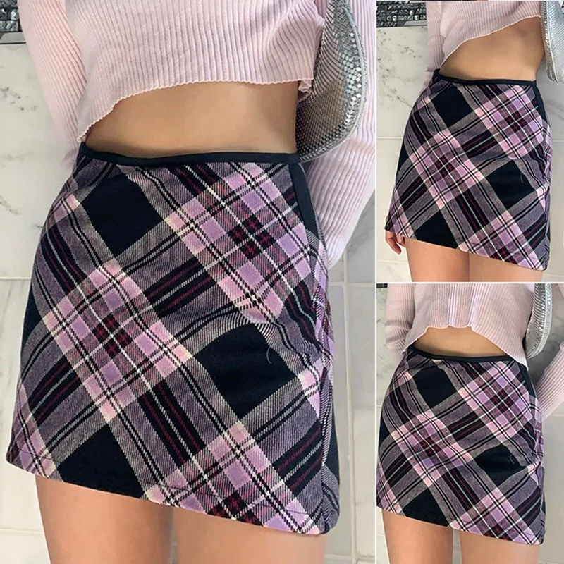 

Hot Kf-Women's Fashion Sexy Slim Slimming A-Line Skirt Skirt Pink