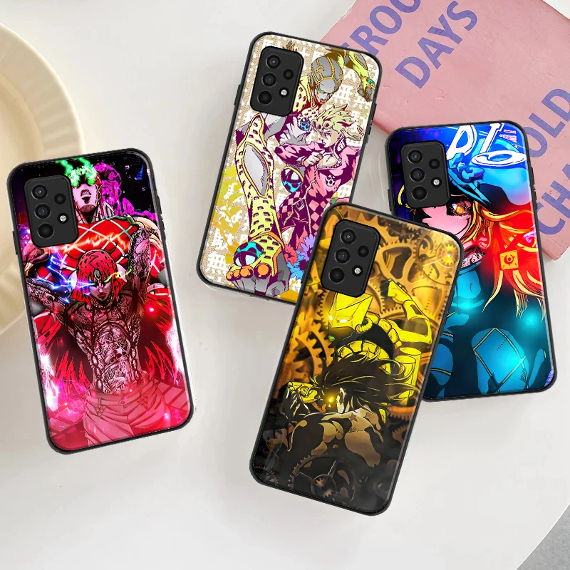 

JOJO’S BIZARRE ADVENTURE OVER HEAVEN Phone Case For Samsung Galaxy A11 A21S A31 A32 A41 A42 A51 A52 A71 A72 4G 5G Silcone Cover