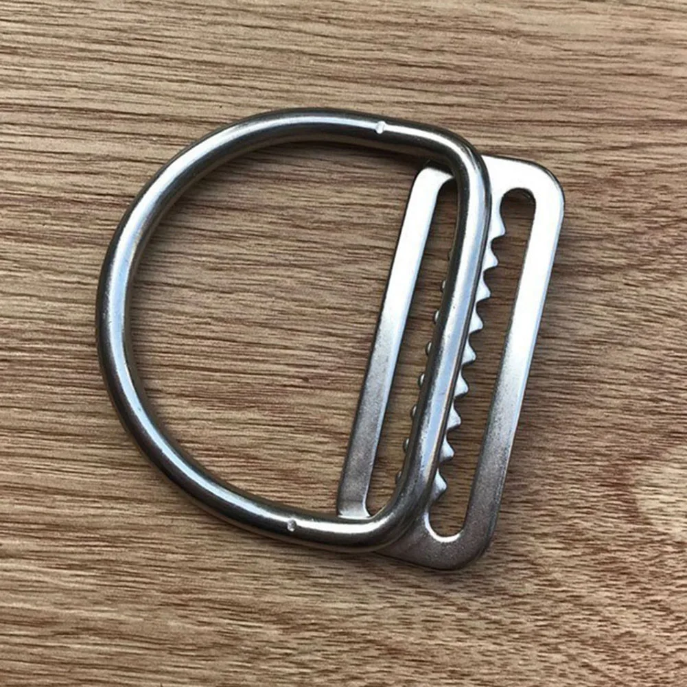 

High Quality Diving D-ring For 5cm Width Webbing For BCD Accessories Functional Scuba Diving 316 Stainless Steel