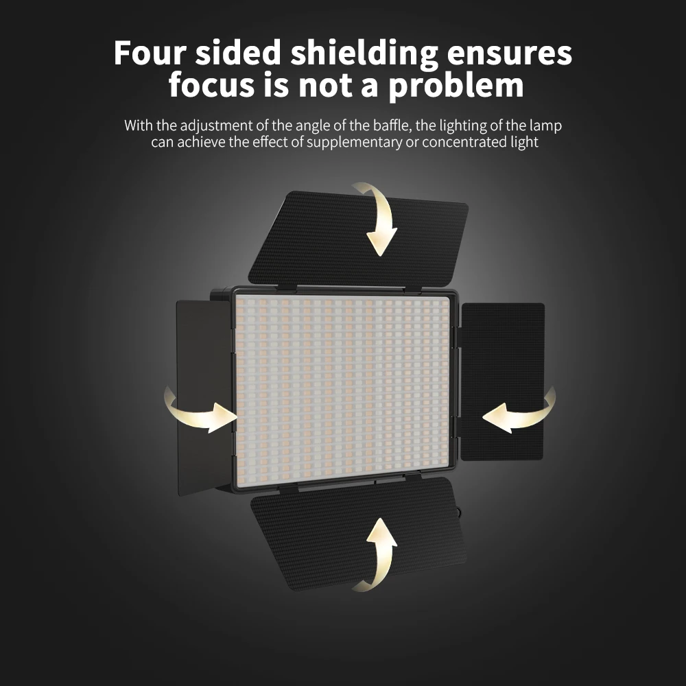 Комплект освещения для фото-видео двухцветные энергосберегающие светодиодные