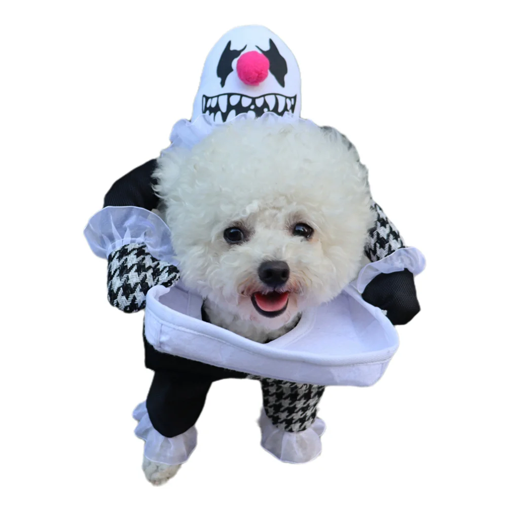 

Cute Pet Dog Costume Demon Dog Clothes For Small Medium Large Dogs Chihuahua Pug Clothing Halloween Dog Puppy Devil Costumes