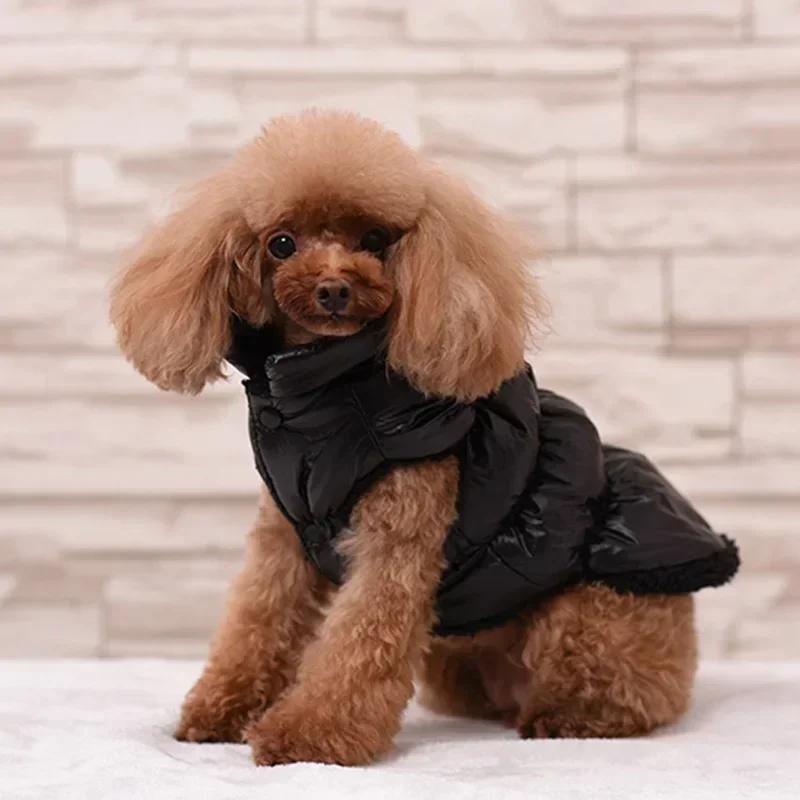 

Winter Clothing For Dogs Coat Jacket Puppy Dog Clothes Pet Outfits Warm Costume Vest For Small/Medium Dog Kurtka Dla Psa