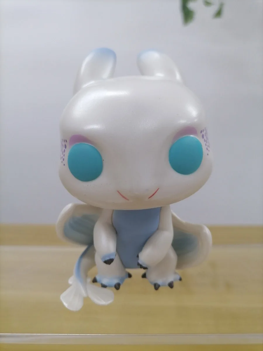 

Vinyl Figurine Cartoon Film TRAIN DRAGONS LIGHT FURY Collections Action Figure Table Ornaments Children Birthday Gifts