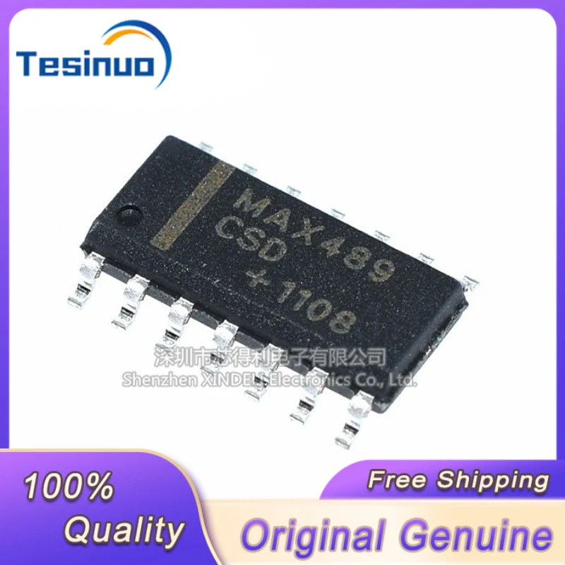 5 шт., новый оригинальный драйвер MAX489CSD MAX489ESD SOP-14