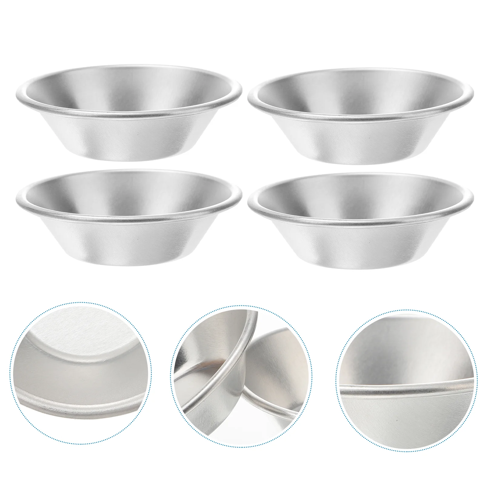 

Tart Egg Baking Molds Mini Pan Pans Pie Tin Muffin Mold Cups Tins Aluminum Cupcake Flower Cases Mould Cake Cup Moulds Bakeware