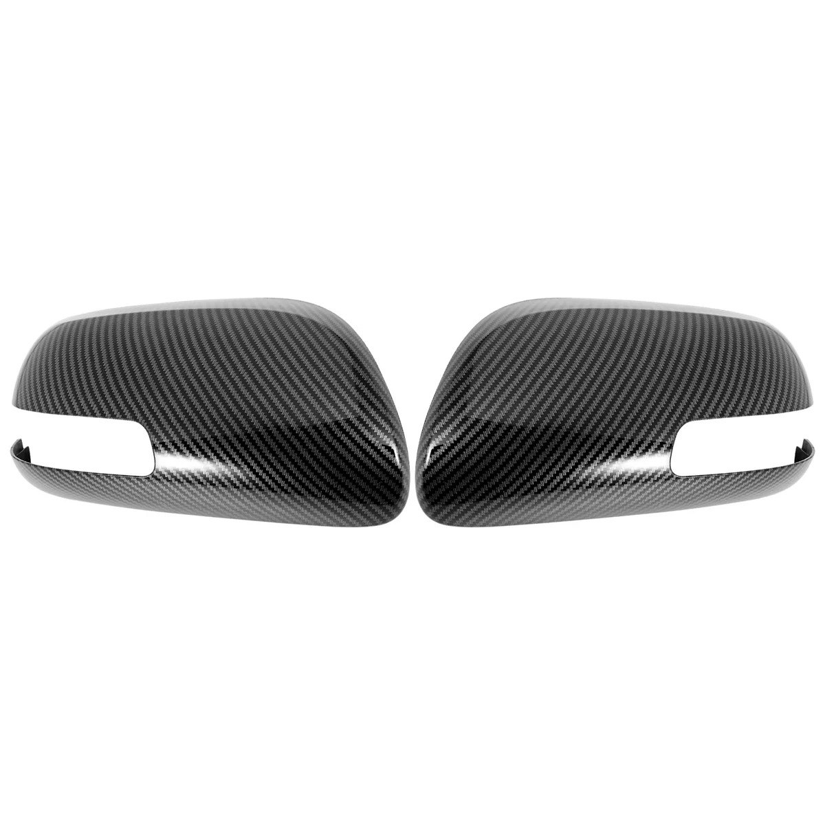 

1 Pair Rearview Side Mirror Case Housing Cover for Toyota Vios 2008-2013 Aurion Camry Asian Model 2006-2011