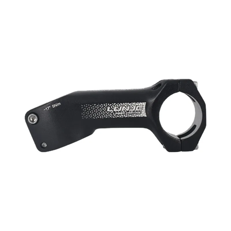 Велосипедный стержень под углом-17 ° алюминиевый сплав 60/70/80/90/100 мм горный