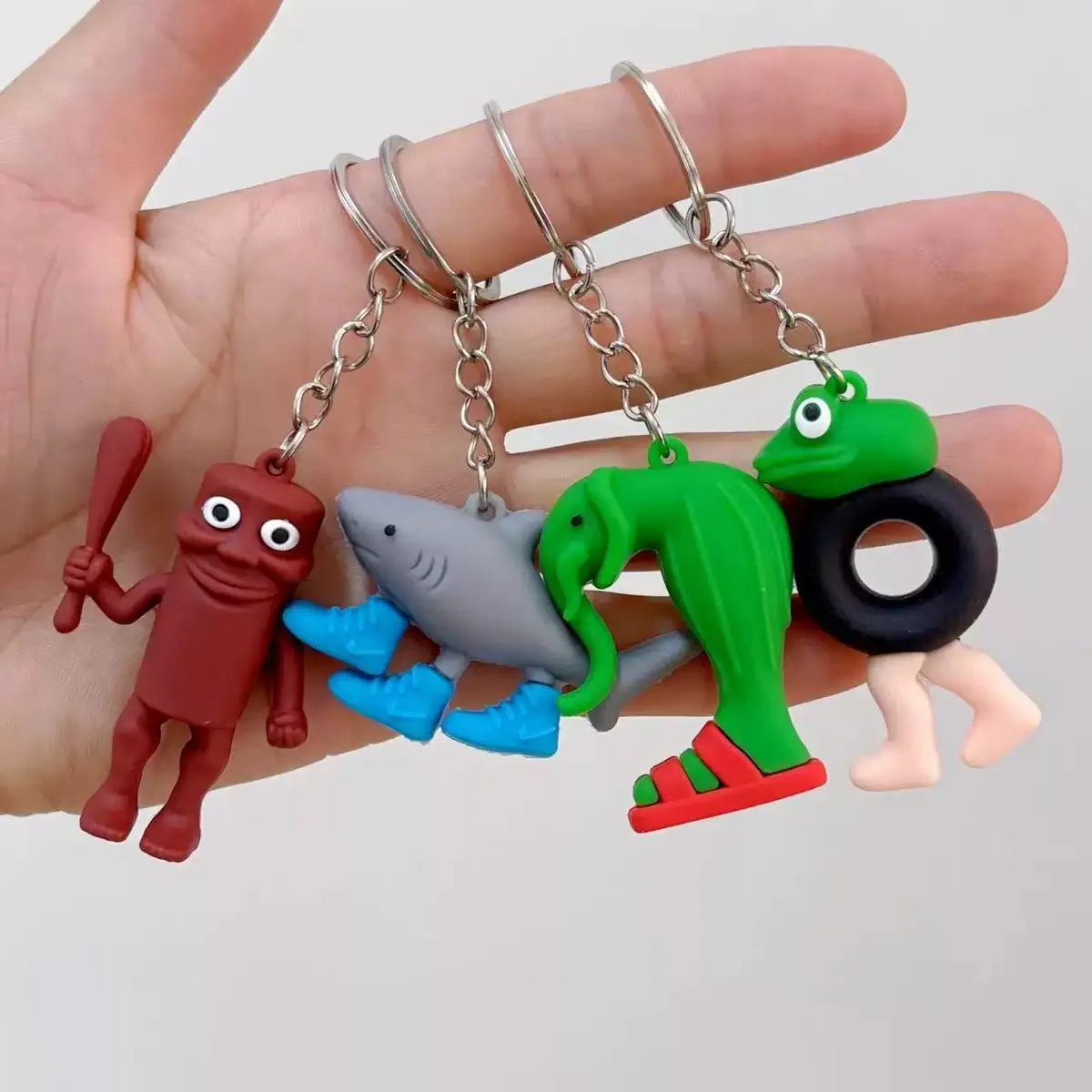 Фото Новый Tungtung Sahur Italian Brain Rot Animals Telalaero Telala SHARK аниме брелок игрушка подарки №1