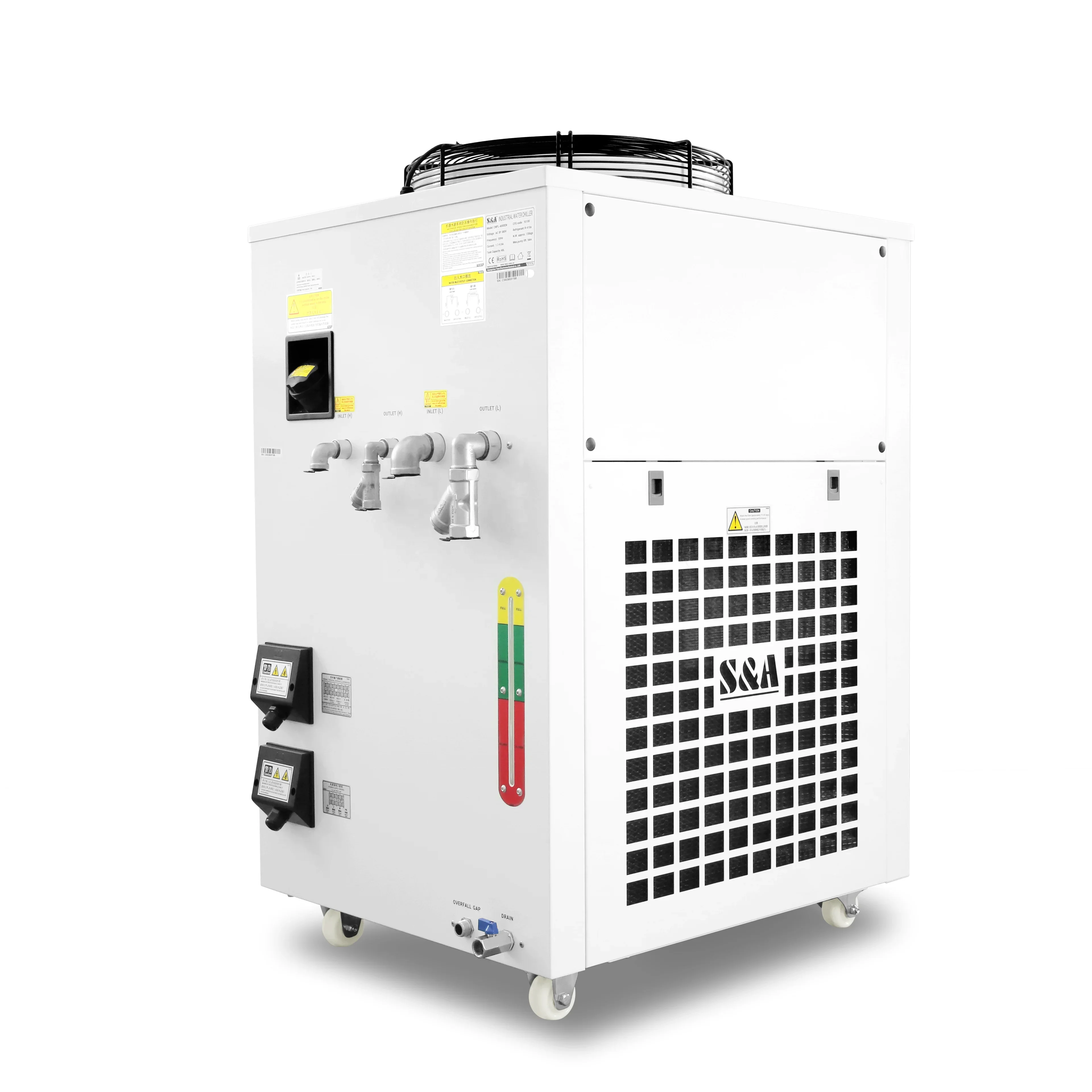 S&ampA Заводская цена CWFL-4000 Волоконный лазерный сварочный охлаждающий аппарат